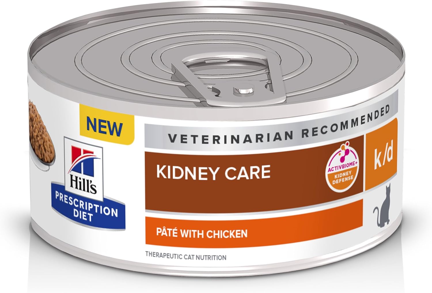 Hill'S Prescription Diet K/D Kidney Care With Chicken Wet Cat Food, Veterinary Diet, 5.5 Oz. Cans, 24-Pack