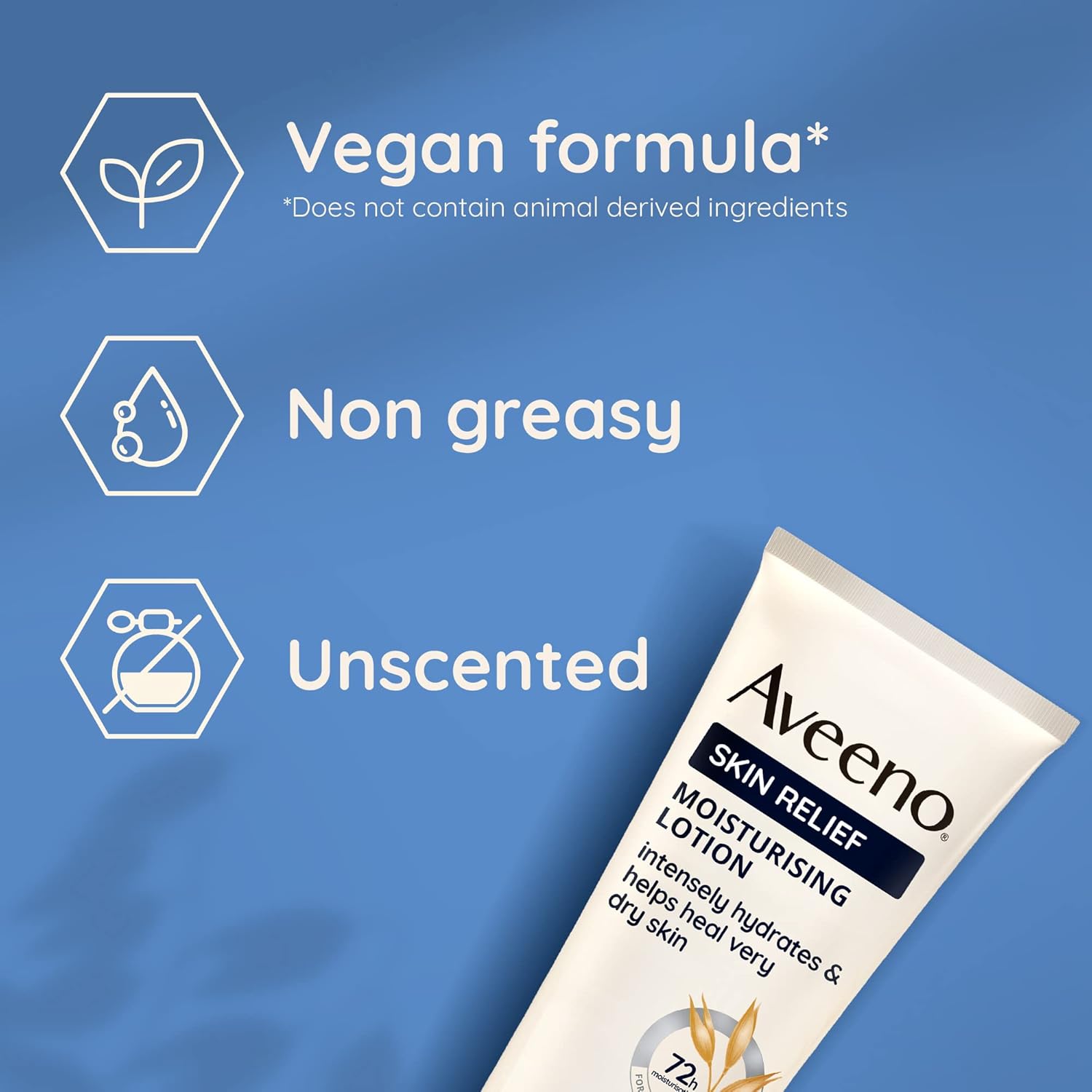 Aveeno Skin Relief Moisturising Lotion (2x 300ml), For Very Dry and Irritable Skin with Shea Butter and Prebiotic Oatmeal, Soothing From Day 1 : Amazon.co.uk: Beauty