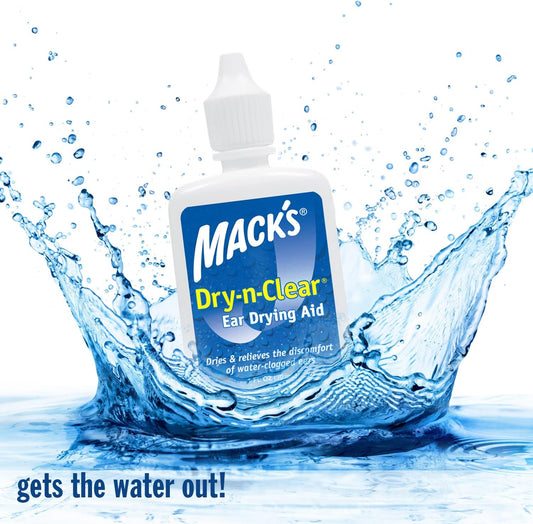 Mack's Dry-n-Clear? Ear Drying Aid - Swimmers Ear Drops - 1 Fl Oz