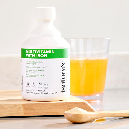 Isotonix Multivitamin With Iron - Supports Immune System, Mental Clarity, Bone Health & Energy - Ideal For Men, Women - Gluten-Free, Non-Gmo - 90 Servings
