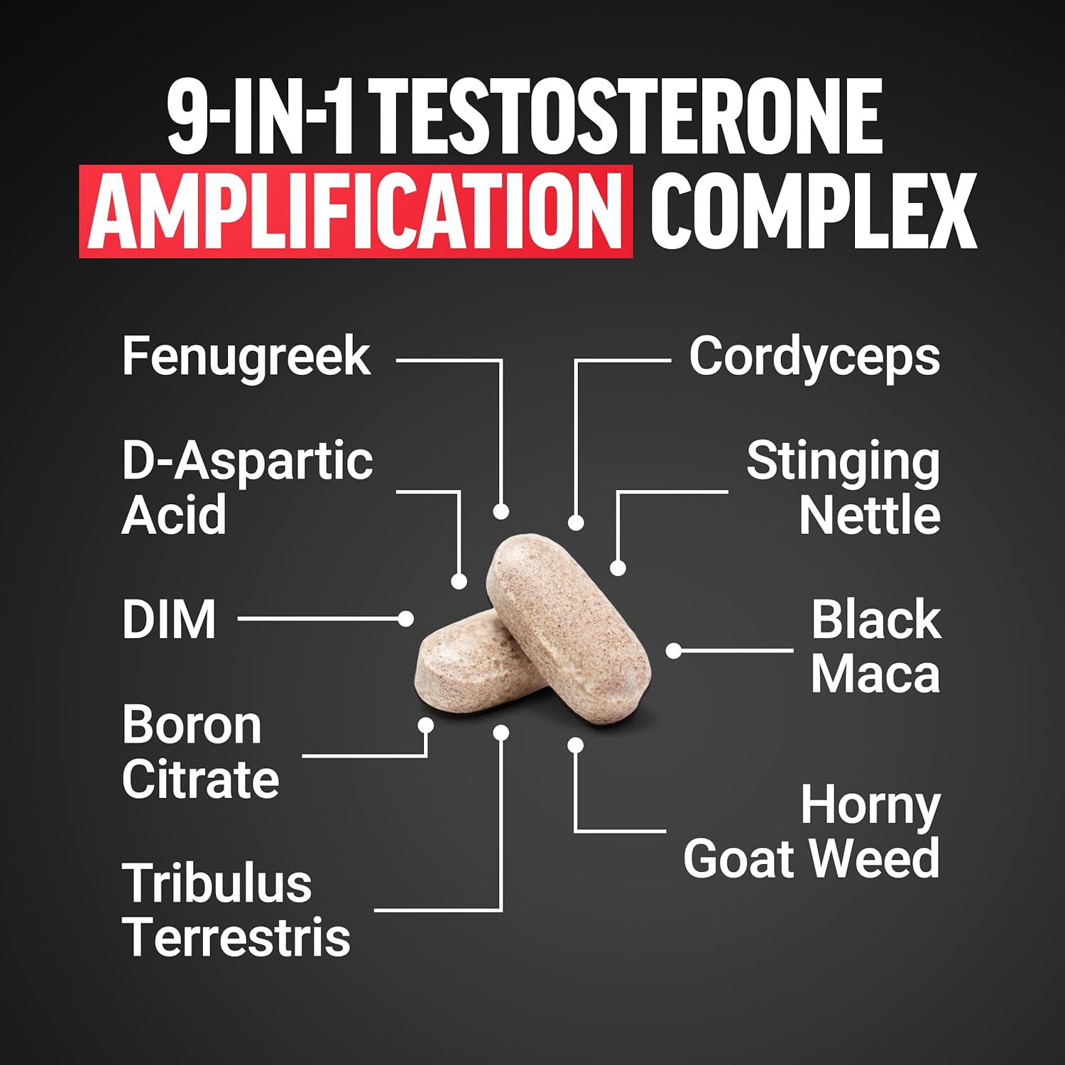 Force Factor Test X180 Boost 9-In-1 Testosterone Support For Men, 3,120Mg D-Aspartic Acid, 200Mg Boron, Fenugreek, Tribulus Terrestris & Zumxr To Increase Performance, Vitality & Stamina, 120 Tablets : Health & Household