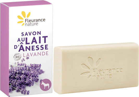Jabón De Leche De Burra Con Aceite Esencial De Lavanda