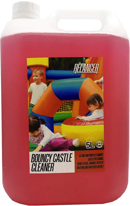 2 x 5 LITRE RELANCER HEAVY DUTY BOUNCY CASTLE/INFLATABLE CLEANER/DEGREASER :Business, Industry & Science