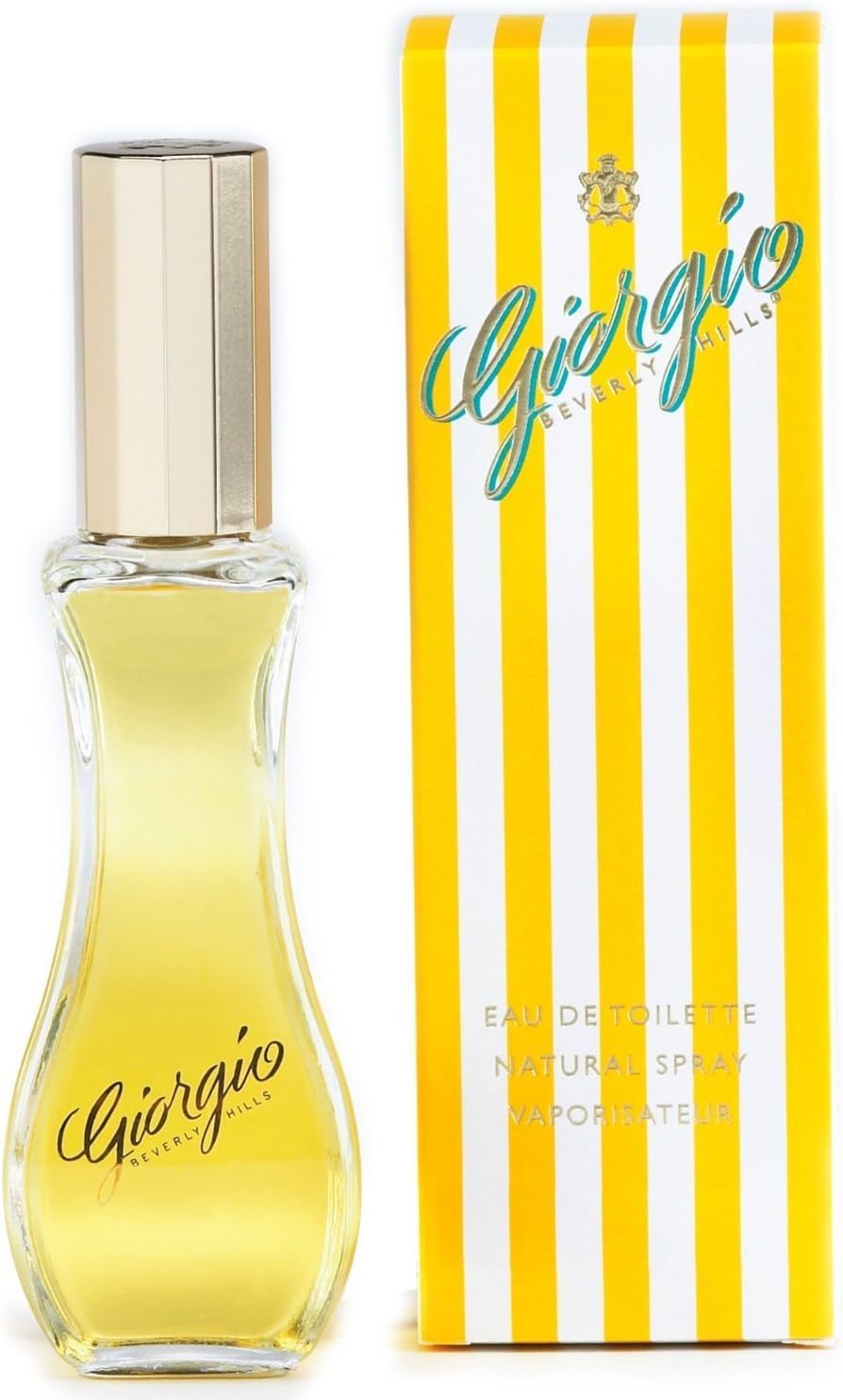 Giorgio Beverly Hills Eau De Toilette Spray, 90Ml, Floral Oriental Fragrance, Luxury Perfume For Women
