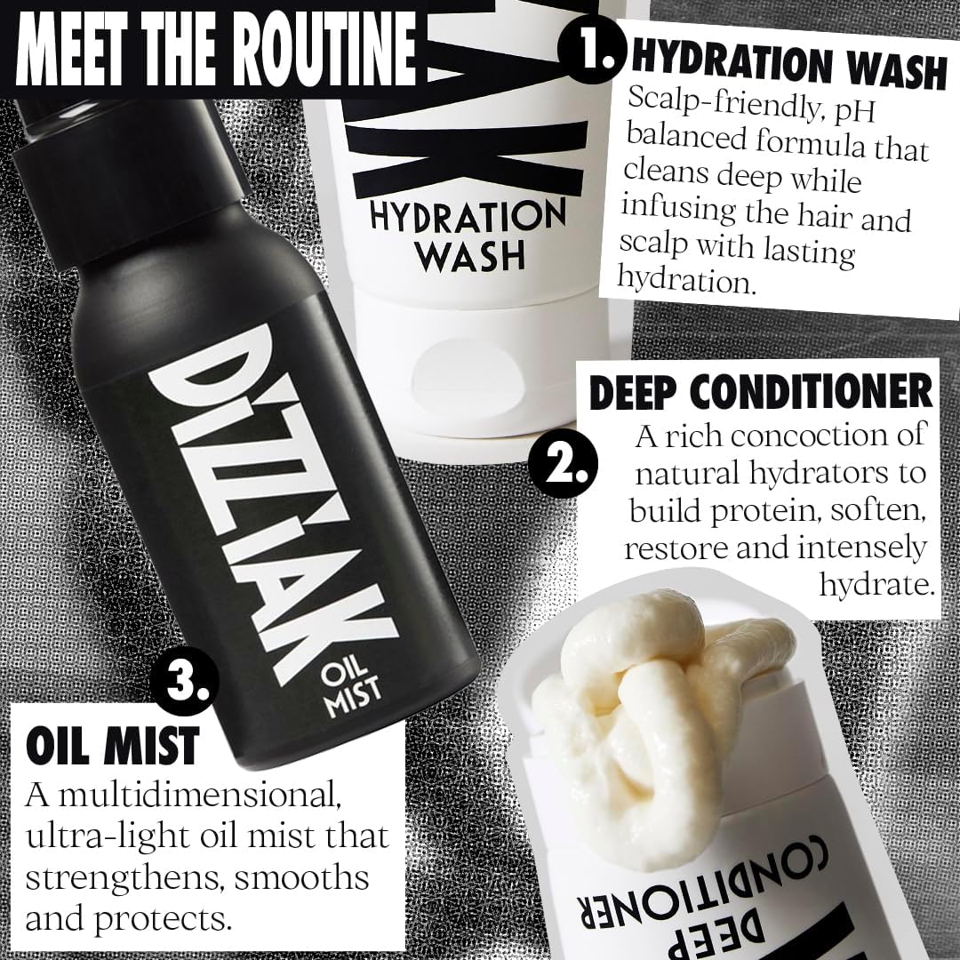 DIZZIAK Deep Conditioner – Multi-Award-Winning Hydration for Dry Hair – Vegan, Sulphate-Free Formula with Quinoa Protein, Babassu & Argan Oil – Pro-Level Repair & Shine – 200ml : Amazon.co.uk: Beauty