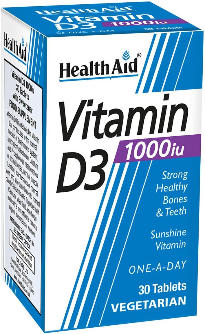 Healthaid Vitamin D 1000Iu - 30 Tablets