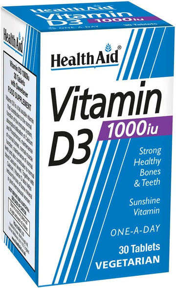 Healthaid Vitamin D 1000Iu - 30 Tablets