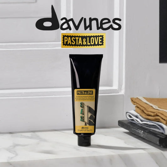Davines Pasta & Love Men'S No Foaming Sleek Precision Shaving Gel, Brushless Shave, 150Ml