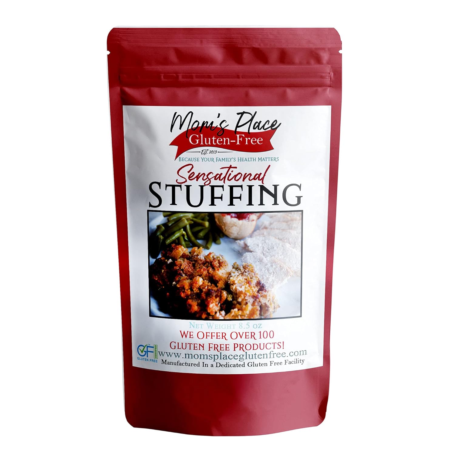 Mom's Gluten-Free & Dairy Free Sensational Stuffing Mix