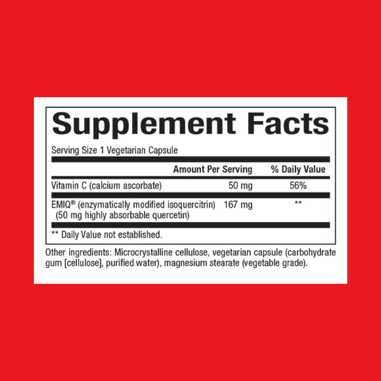 Natural Factors, Bioactive Quercetin EMIQ 50 mg with Vitamin C, Supports Sinus, Heart and Immune Health : Health & Household