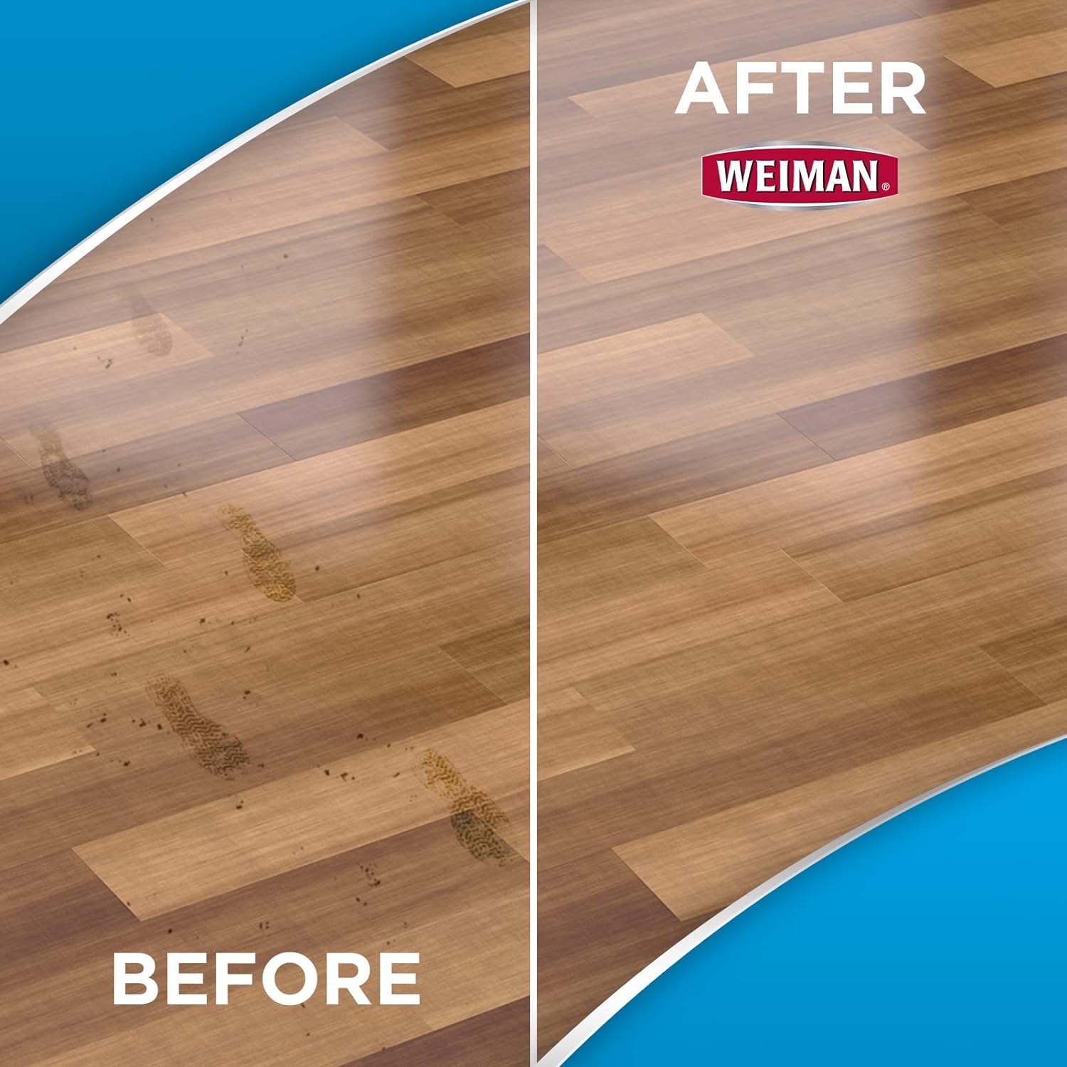 Weiman Hardwood Floor Cleaner Gallon and Refillable Squeeze Bottle - Finished Wood Surfaces : Health & Household