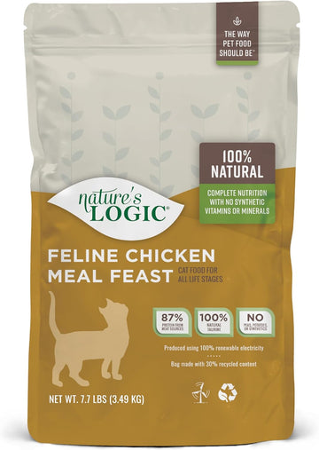 Nature'S Logic Feline Chicken Meal Feast, 7.7Lbs