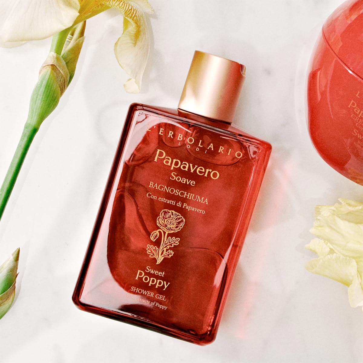 L'Erbolario Shower Gel – Antioxidant And Moisturizing Body Wash – Toning Body Soap For Sensitive Skin - Floral Amber Fragrance - Sweet Poppy - 8.4 Oz : Bath Soaps : Beauty & Personal Care