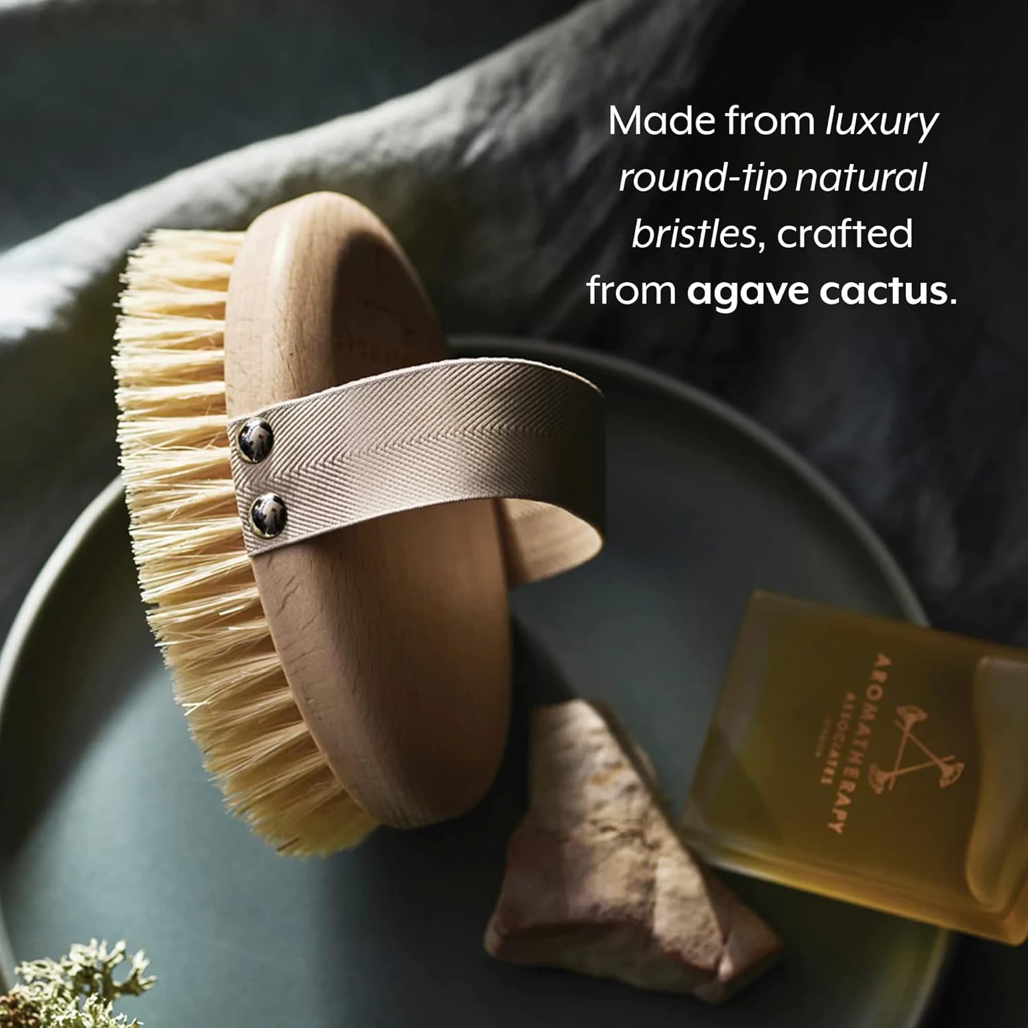 Aromatherapy Associates Revive Body Brush, Natural Dry Brush To Exfoliate Skin And Boost Circulation, Cellulite Brush Made Of Natural And Sustainable Materials (1 Count) : Beauty & Personal Care
