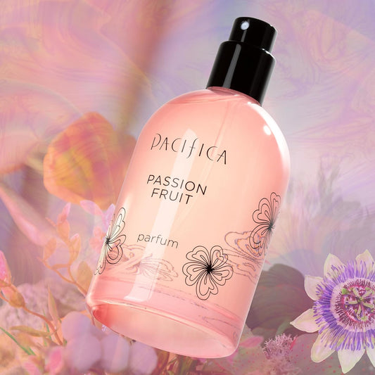 Pacifica Beauty, Passion Fruit Spray Perfume, Natural & Essential Oils, Pineapple, Sweet Vanilla, Eau De Toilette, 2 OZ