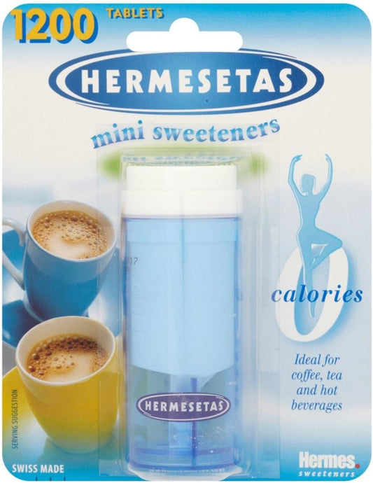 Hermesetas Sweeteners Tablets 1200 Pack