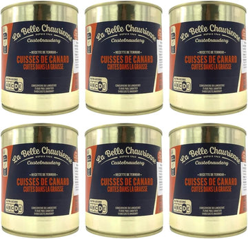 La Belle Chaurienne Non Force Fed Confit Duck Legs 800G X 6