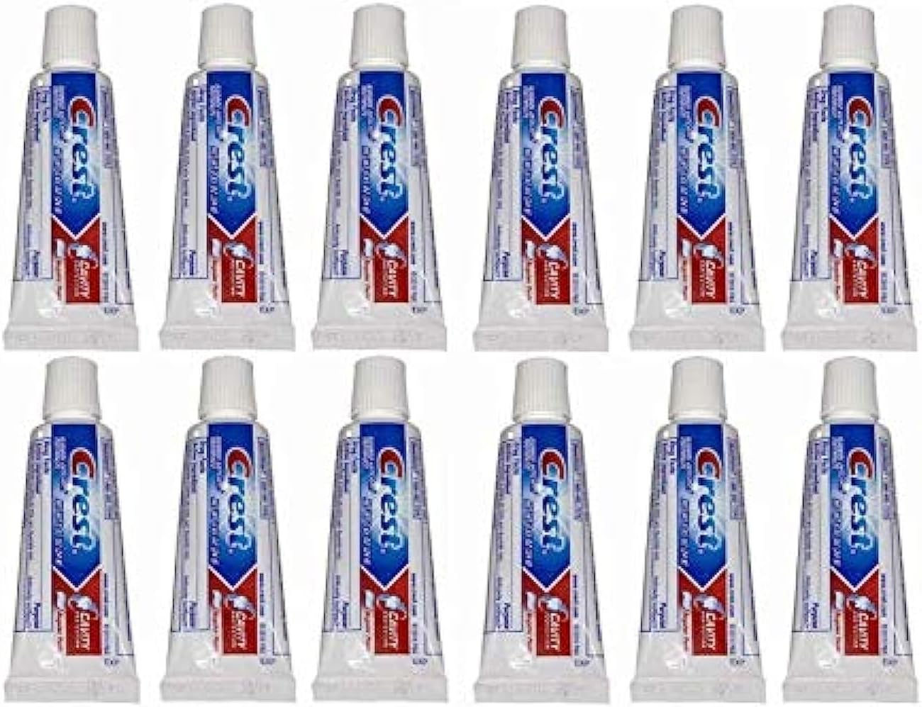 Crest, Cavity Protection Fluoride Anticavity Toothpaste, 0.85 Oz Travel Size (100 Pack)
