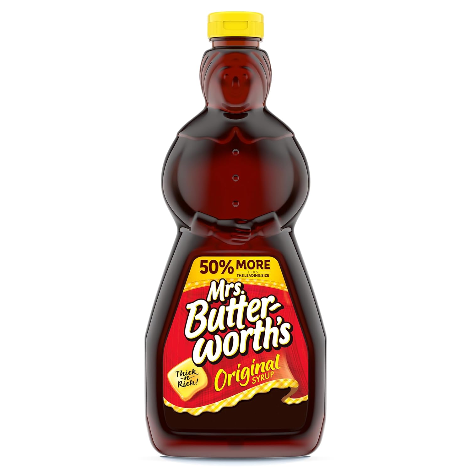 Mrs. Butterworth's Syrup, Original, 36 Ounce (Pack of 9)