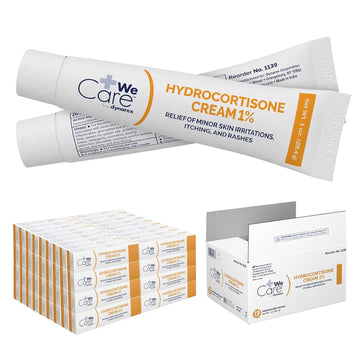 Dynarex Hydrocortisone Cream - Topical Anti-Itch Hydrocortisone Ointment For Temporary Relief Of Minor Skin Itching, Rash, Irritation - 72 - 1Oz Tubes