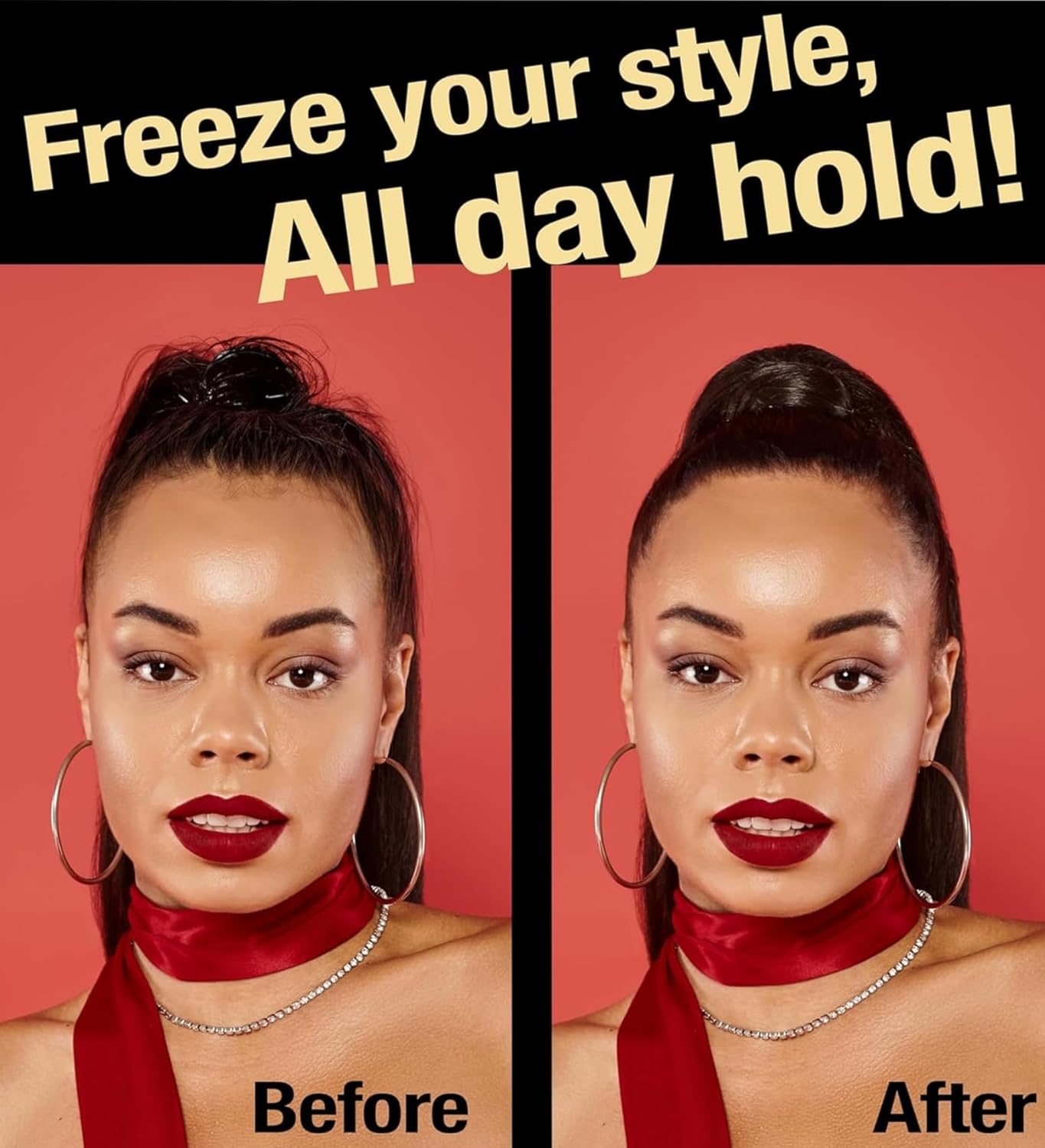 Wonder Lace Bond Ponytail Freeze Spray 8oz-Extreme Hold (COARSE HAIR) | Humidity Resistant, Quick-Drying, Lightweight, No Residue, Water-Resistant Hair Styling Spray for Sleek, Long-Lasting Ponytails : Amazon.co.uk: Beauty