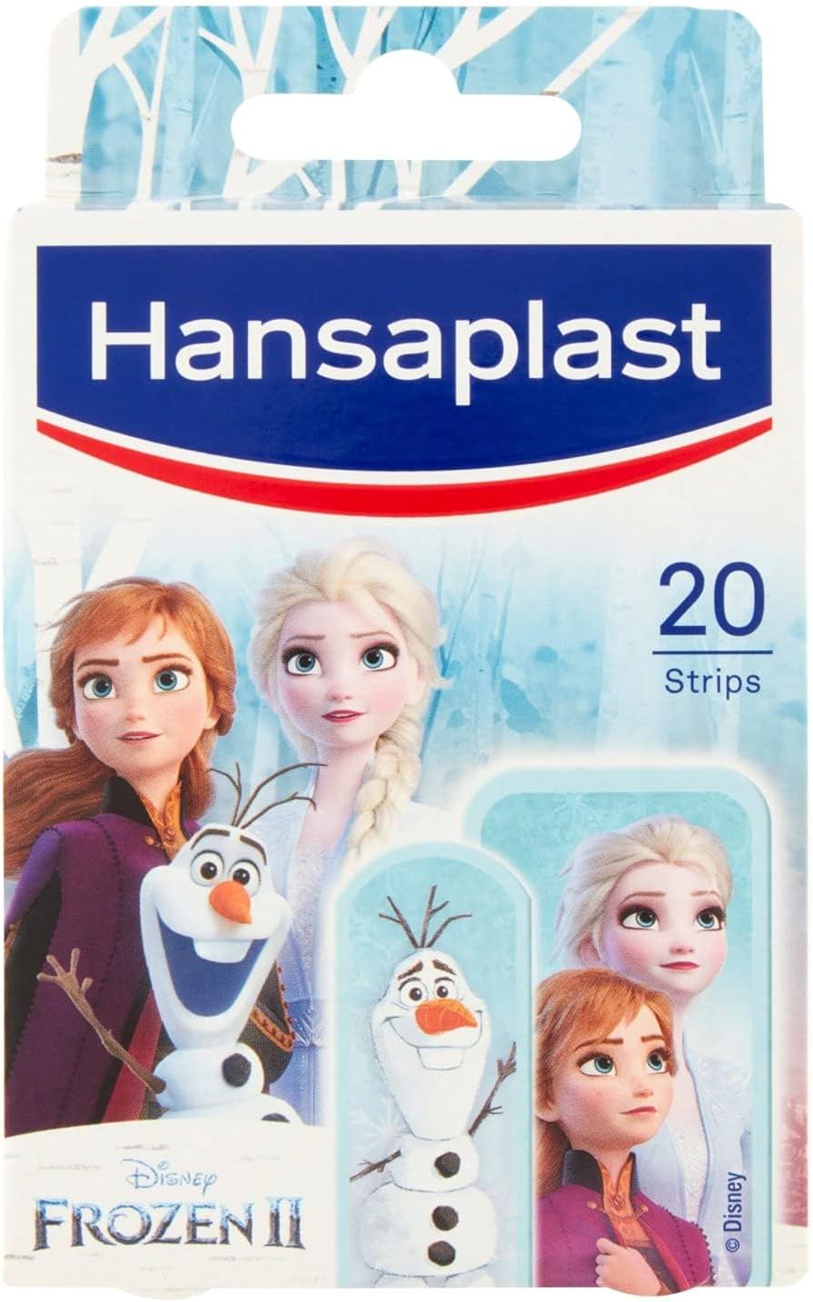 Hansaplast Bandaid, Motif: „Frozen “, 20 Piece, 2 Packs - 2 X 20 Pièces