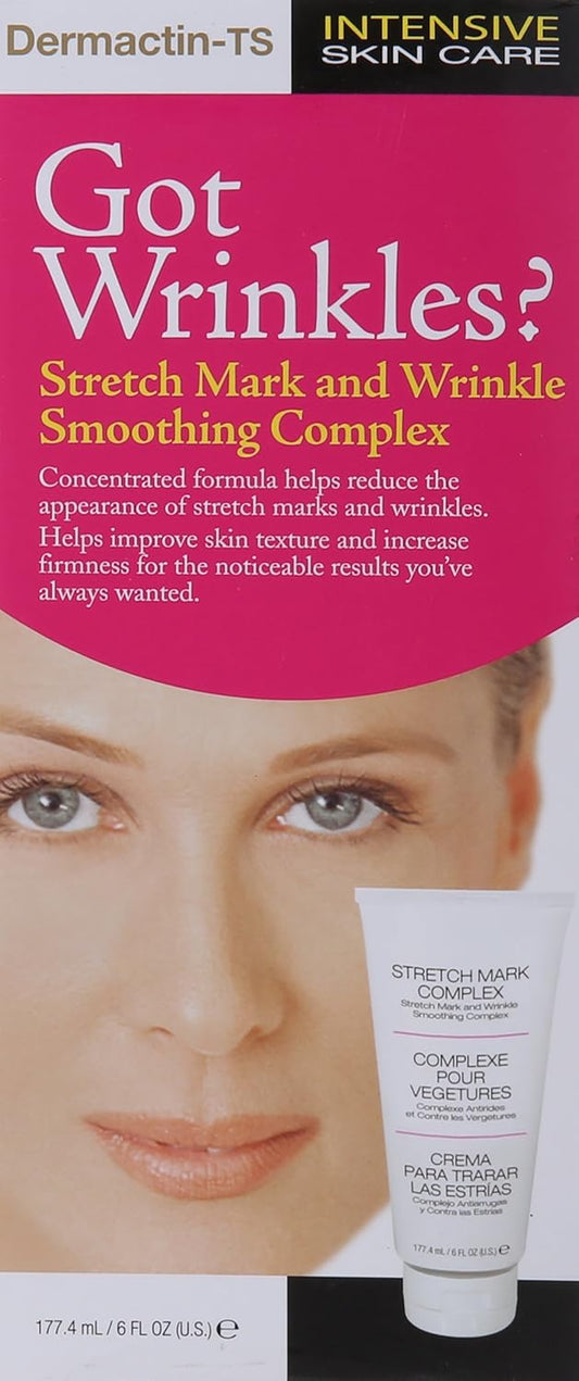 Dermactin-Ts Stretch Mark Complex Body Skin Care Products, 6Ounce