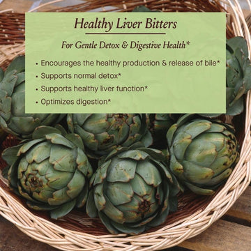 Urban Moonshine Healthy Liver Bitters - Certified Organic - Encourages Healthy Production & Release Of Bile* - Digestive Health - Supports Liver Function* - Gentle Detox* - Digestive Bitters - 2 Fl Oz