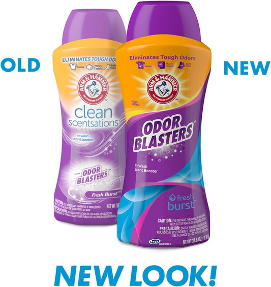 Arm & Hammer Odor Blasters In-Wash Scent Booster - Fresh Burst, 37.8oz