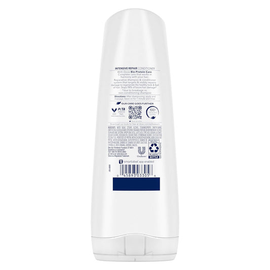 Dove Ultra Care Conditioner Intensive Repair For Damaged Hair Conditioner With Bio-Restore Complex 12 Oz