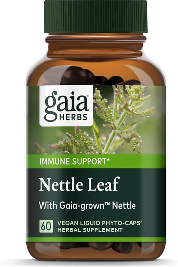 Gaia Herbs Nettle Leaf, Organic Stinging Nettle Leaf 60 Count