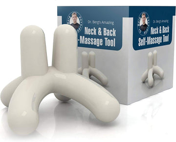 Dr. Berg Body, Neck & Back Self-Massage Tool - Comes With An Instructions Manual & Access To How-To Online Videos