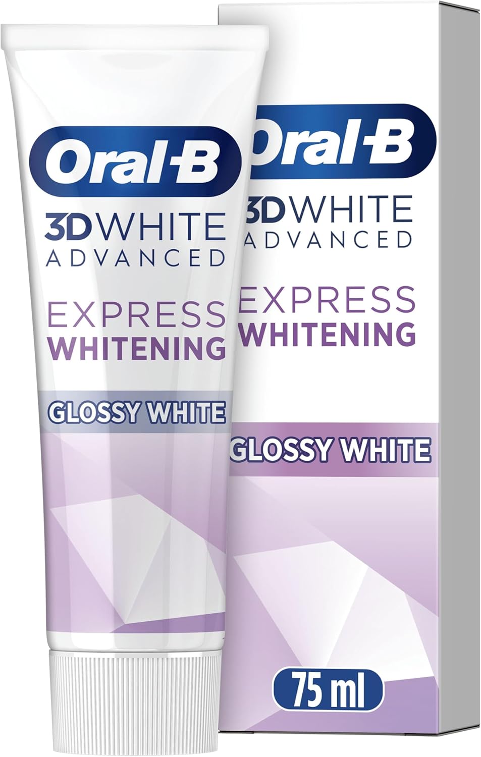 Oral-B 3D White Advanced Express Whitening Glossy White 75Ml