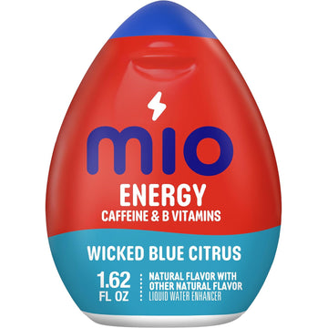 Mio Energy Blue Citrus Naturally Flavored Liquid Water Enhancer 1 Count 1.62 Fl Oz