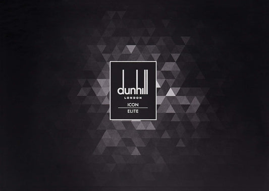 Dunhill Icon Elite For Men 4 Pc Gift Set 3.4Oz Edp Spray, 3Oz Shower Gel, 3Oz After Shave Balm, Pouch, Sandal Wood, Black Suede, 1427.0 Gram