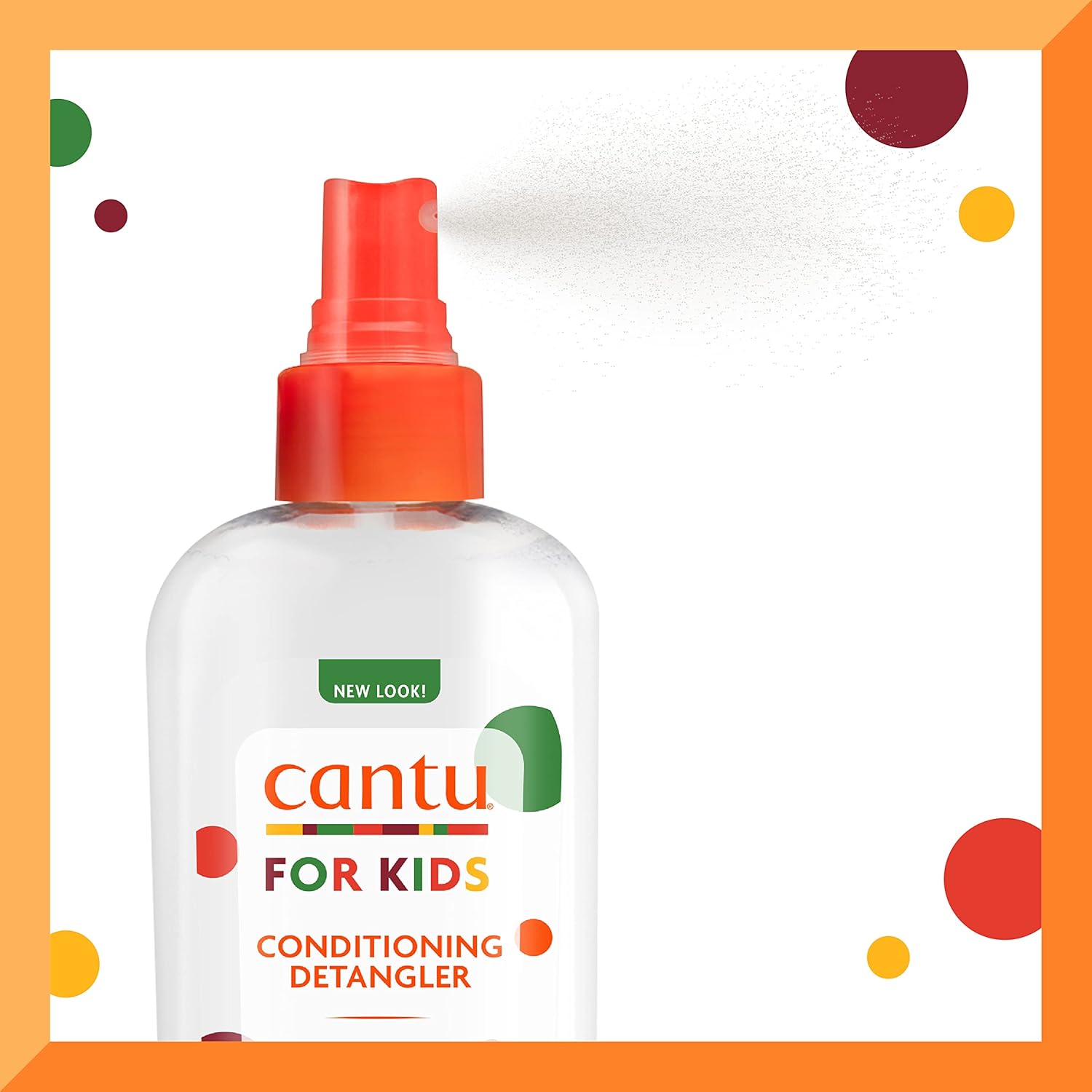 Cantu Care for Kids Paraben & Sulfate-Free Conditioning Detangler with Shea Butter, 6 fl oz (Pack of 3) (Packaging May Vary) : Beauty & Personal Care