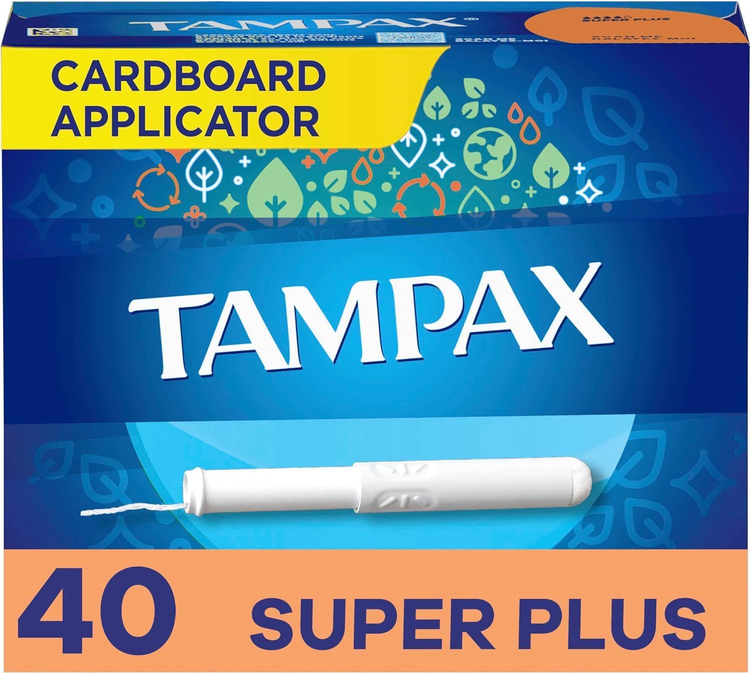 Tampax Tampons Super Plus 40 Each (Pack of 2)