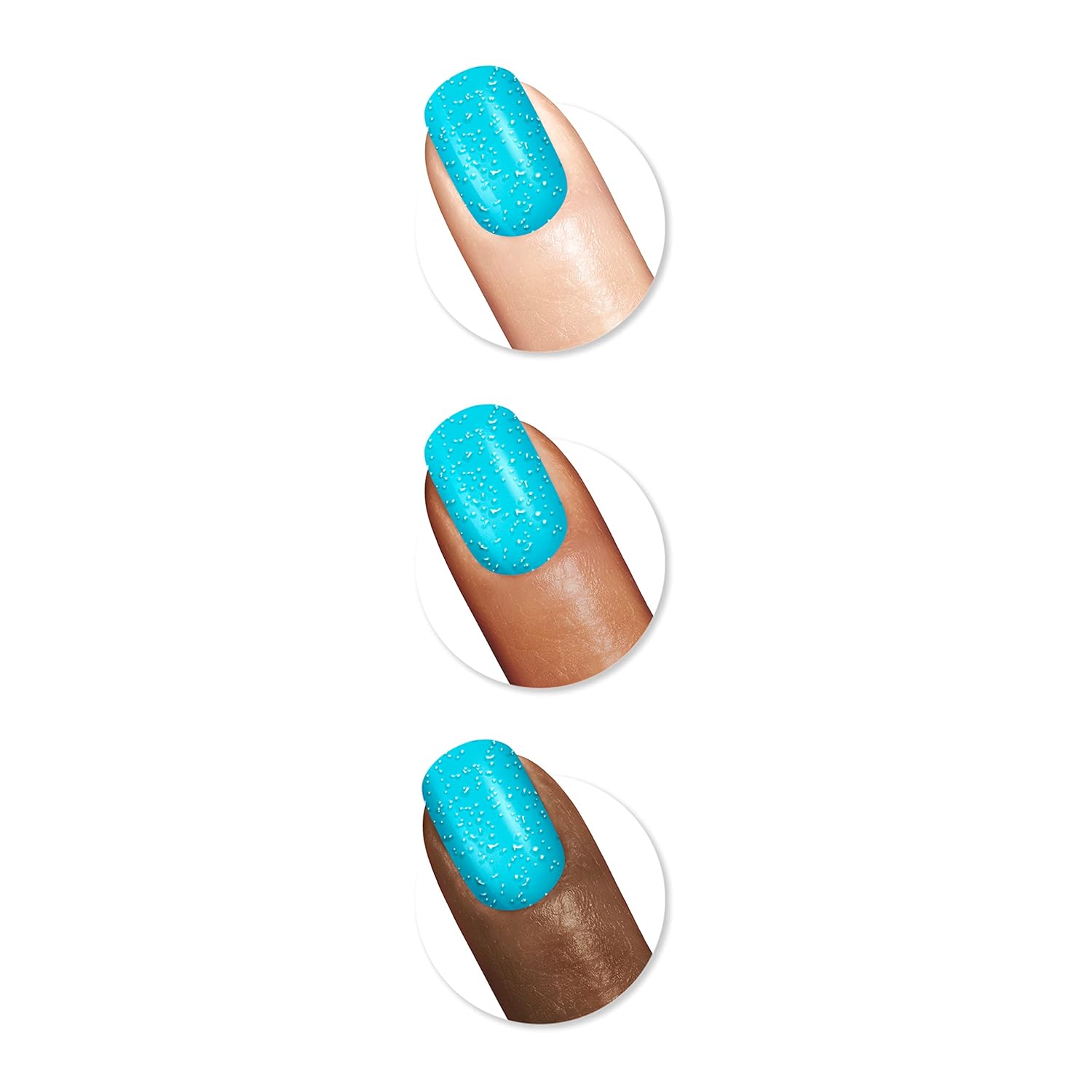 Sally Hansen Insta-Dri x PEEPS® Nail Polish Collection - PEEPS® Blue Chick, Sugary Texture, 0.31 fl oz. : Beauty & Personal Care