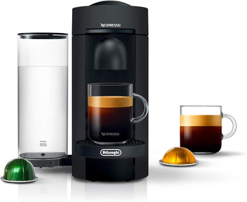 Nespresso Vertuo Plus Deluxe Coffee And Espresso Maker By De'Longhi, Matte Black