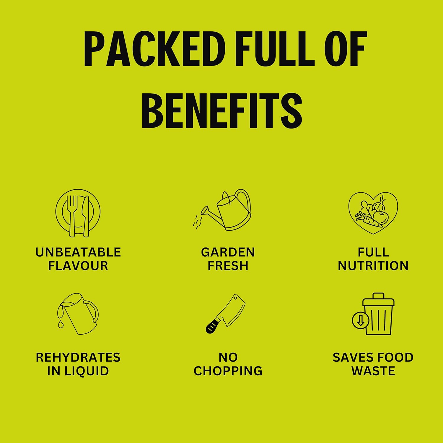 Jux Freeze-Dried Garlic | 100% Natural & Nutrient-Rich | Rehydrates Instantly For Cooking, Sauces & Garnishing | Long Shelf Life | Equals 600G Of Fresh Garlic | No Additives, Vegan (60G)