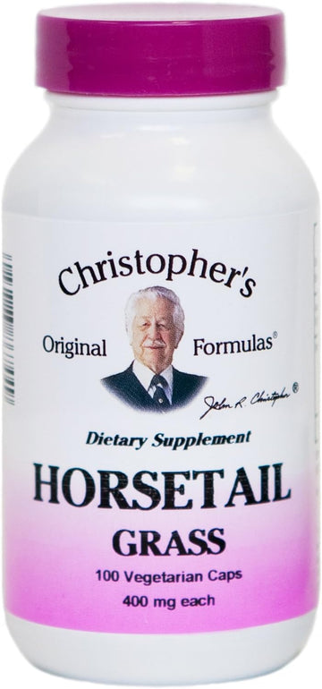 Christopher'S Horsetail Grass - 375 Mg - 100 Vegetarian Capsules