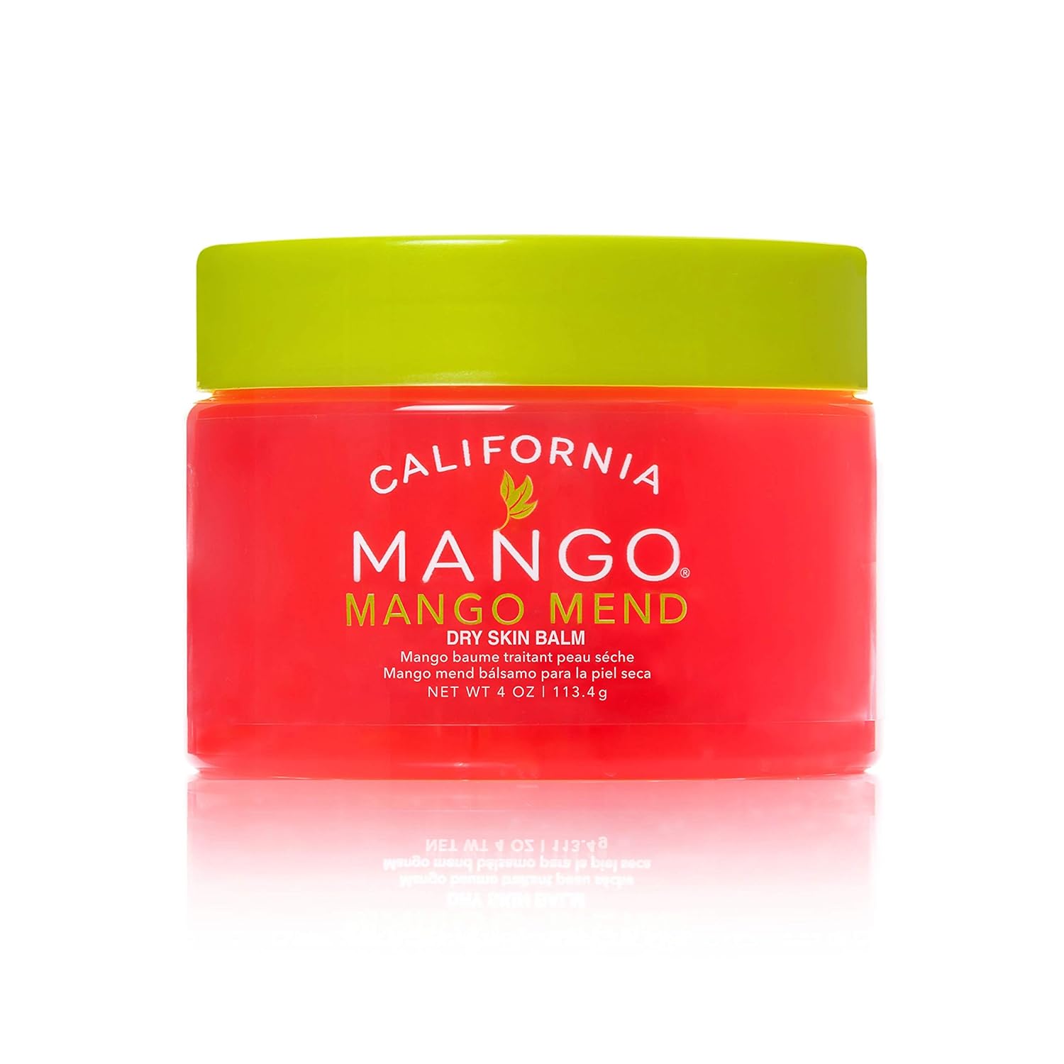 California Mango Mango Mend Dry Skin Balm (4 Oz) : Body Lotion : Beauty & Personal Care