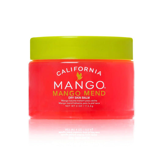 California Mango Mango Mend Dry Skin Balm (4 Oz) : Body Lotion : Beauty & Personal Care