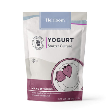 Cultures for Health Heirloom Yogurt Starter Culture | 3 Packets Scandinavian Yogurt Starters: Matsoni, Piima, & Viili | Gluten Free, Non-GMO, Probiotic Yogurt | No Yogurt Maker Required