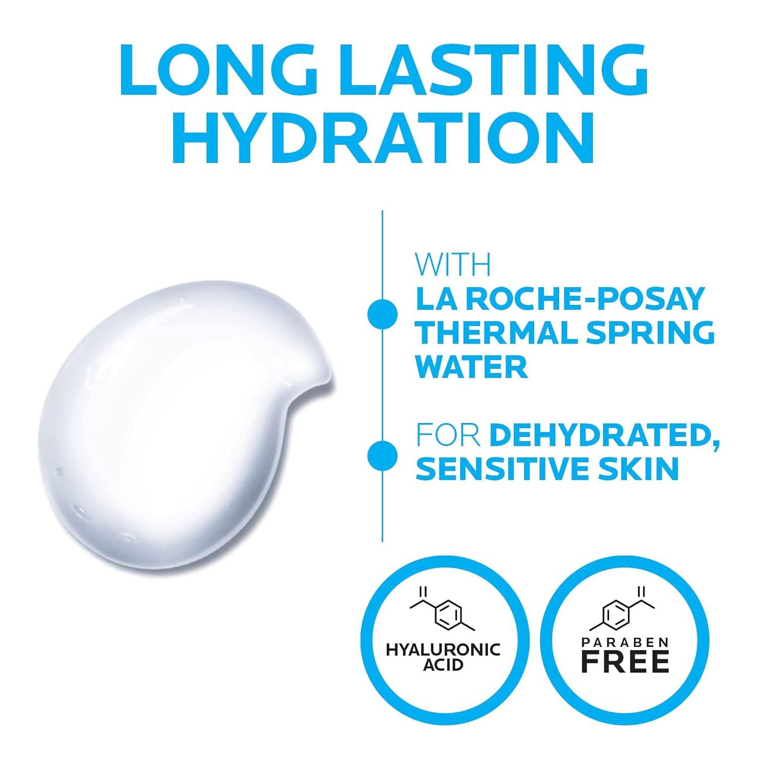 La Roche-Posay Hydraphase Intense Hyaluronic Acid Serum, Plumping Daily Face Serum For Dry and Sensitive Skin : Beauty & Personal Care