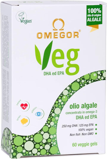 OMEGOR? Veg - Omega 3 Vegan algal Oil | The only IFOS Certificate | 25