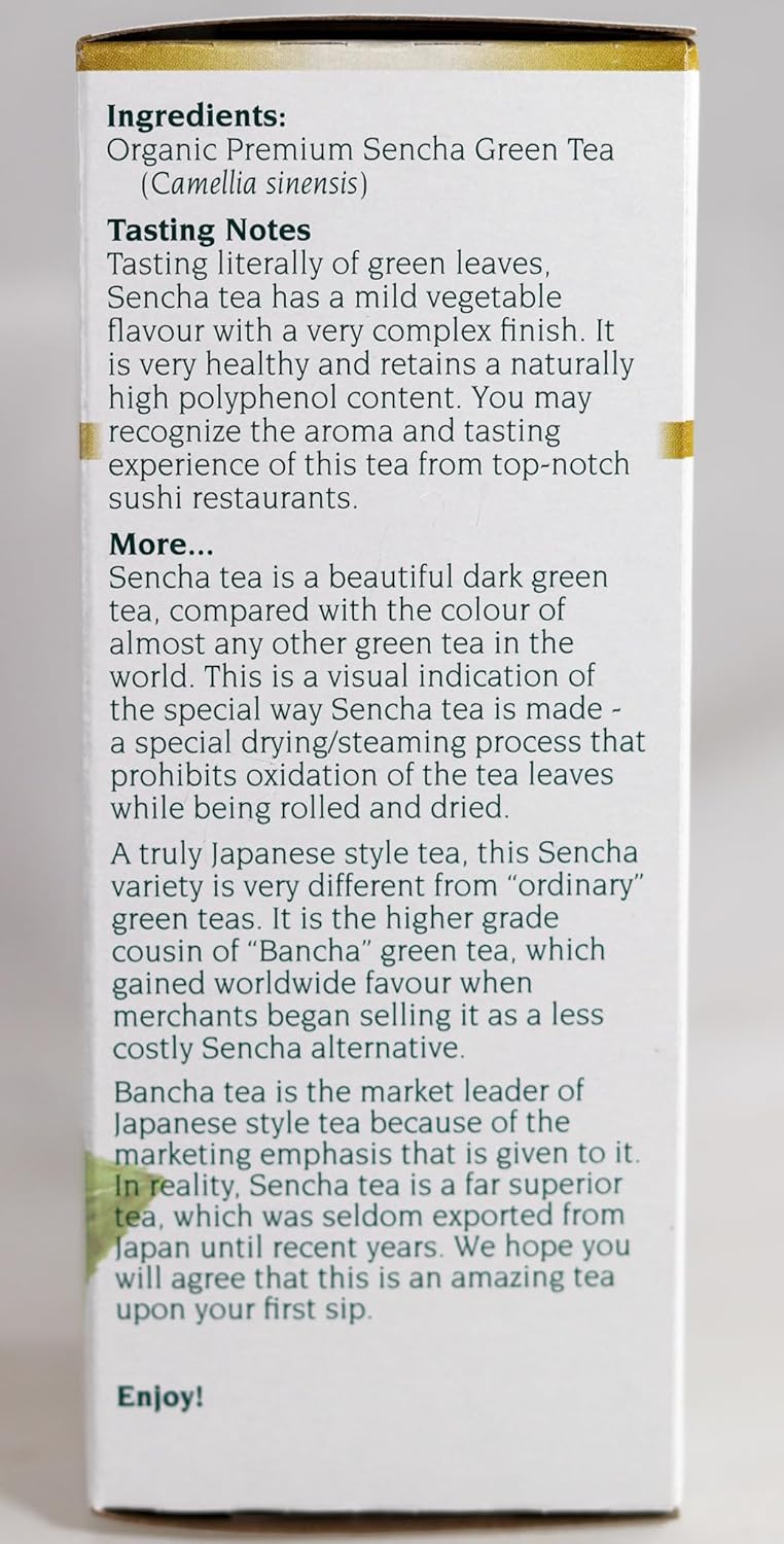 Celebration Herbals Green Tea Sencha Organic 24 Bag, 0.02 Pound : Grocery & Gourmet Food