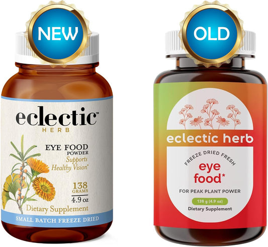 ECLECTIC INSTITUTE Raw Fresh Freeze-Dried Eye Food, Whole Food Powder | 4.9 oz