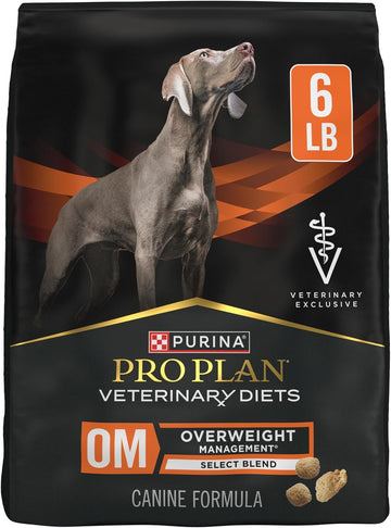 Purina Pro Plan Veterinary Diets Om Select Blend Overweight Management Canine Formula Dry Dog Food - 6 Lb. Bag
