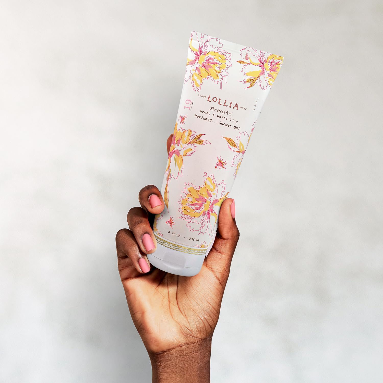 Lollia Breathe Shower Gel, 8 Fl. Oz. – Peony & White Lily – Scented Shower Gel Body Wash, Shea Butter Body Wash, Bath Wash For Women, Beautiful Shower Gel, Moisturizing Body Wash : Bath And Shower Gels : Beauty & Personal Care